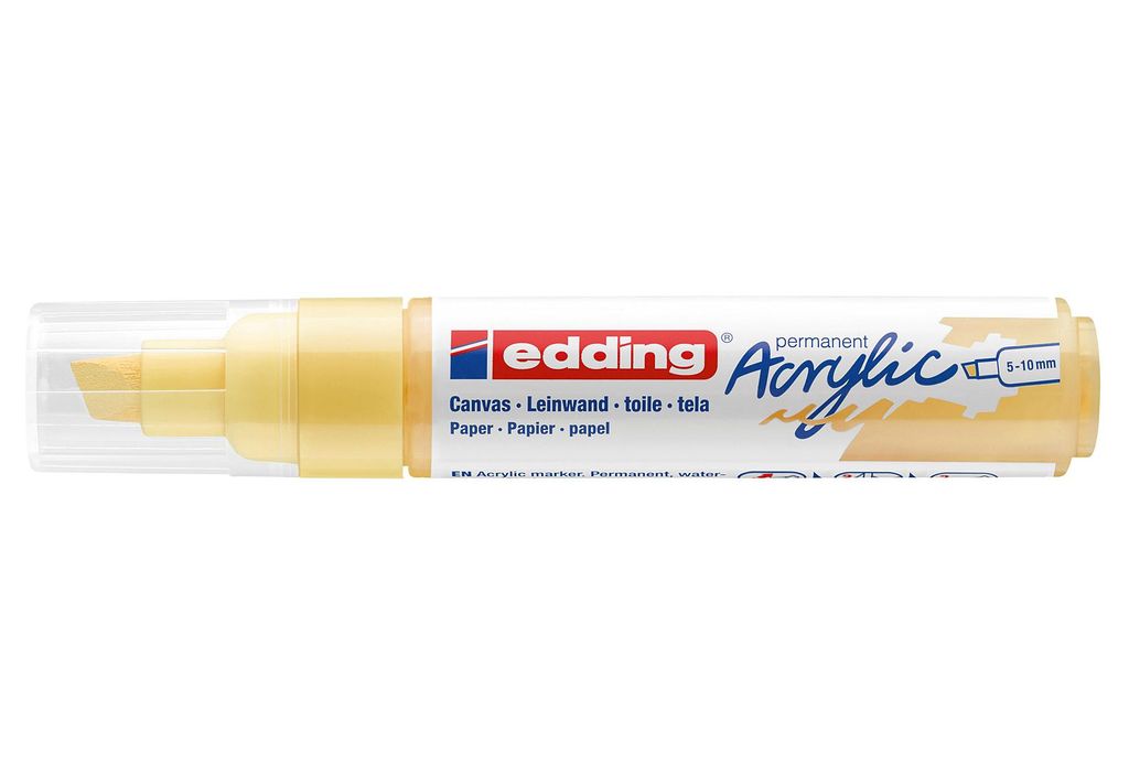 Edding Acrylmarker 5000 5-10 mm pastellgelb