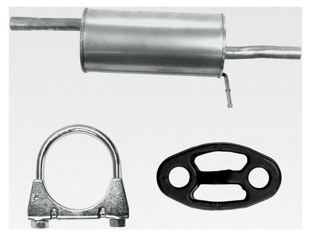 Auspuff Endtopf für Renault Logan 1 I 1.4 1.6 1.5 dCi Stufenheck 2003-12.2012