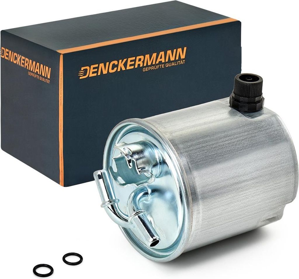 Kraftstofffilter DENCKERMANN A120430 für RENAULT KOLEOS (HY) Leitungsfilter
