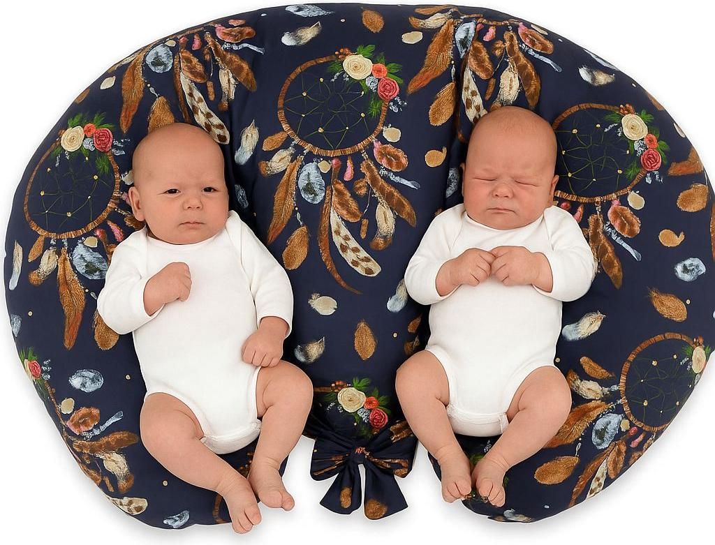 Cuscino gemellare per l'allattamento + rivestimento Immagine del prodotto 