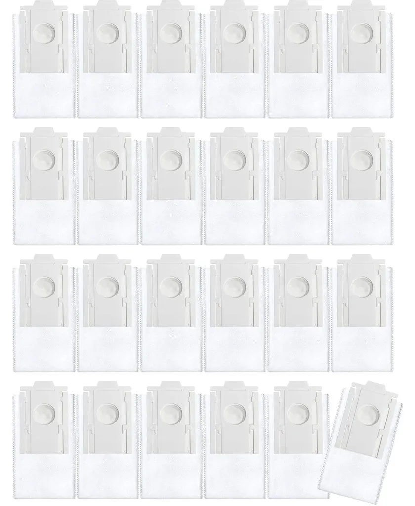 24 Sacs Anti-Allergènes pour Samsung Jet Bot AI+ Plus.Parts Fiables