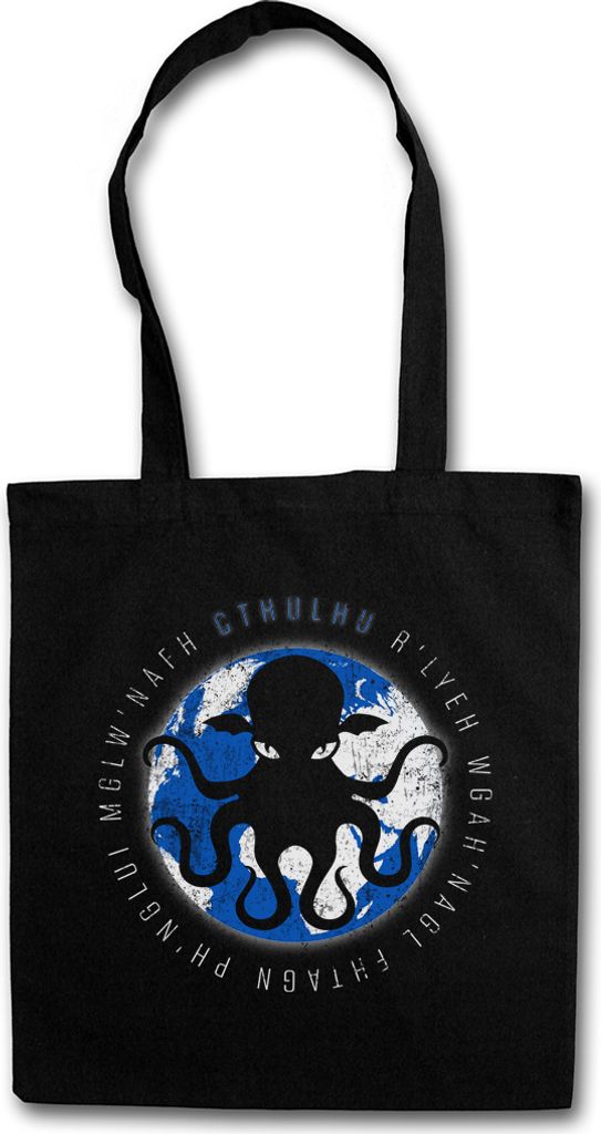 Urban Backwoods Cthulhu XVIII, Stofftasche, Farbe: Schwarz