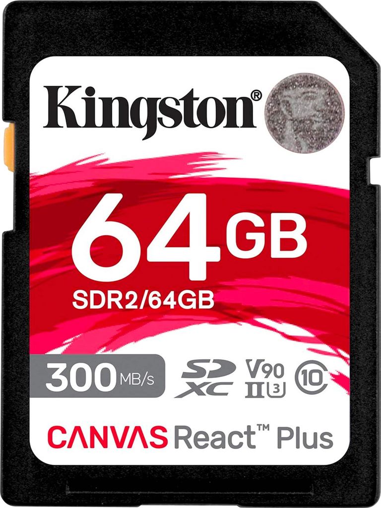 KINGSTON SD-Card Canvas React Plus 64GB