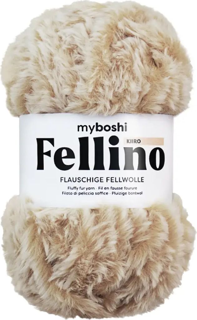 MyBoshi vegane Fellwolle Fellino 100gr Kiiro 872 Produktbild 