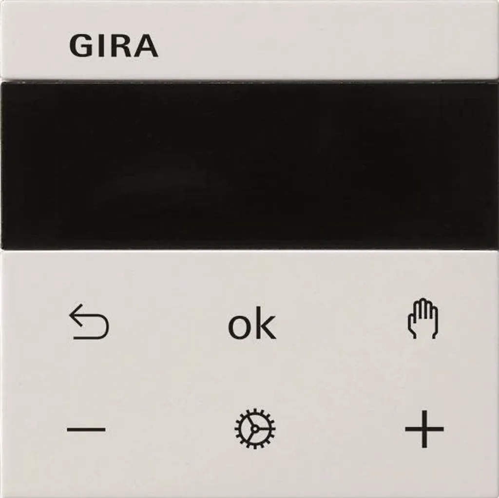 Régulateur de chauffage Gira RTR Display rws 539303 pour maison BBC
