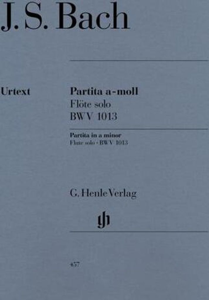 Johann Sebastian Bach - Partita a-moll BWV 1013 für Flöte solo