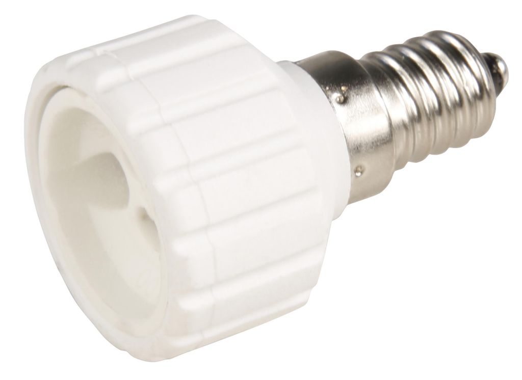 Lampensockel-Adapter McShine, E14 auf GU10 Produktbild 