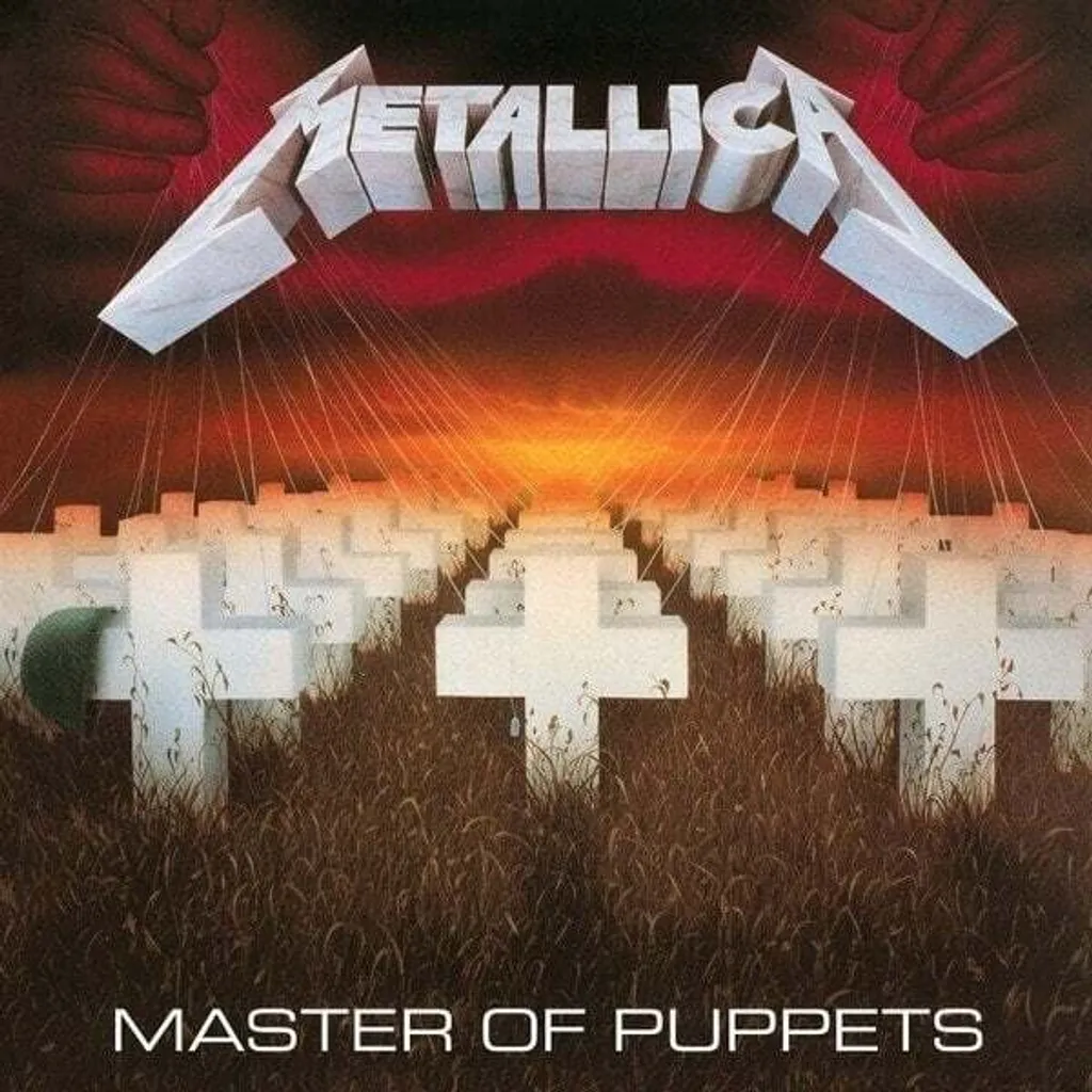 Master Of Puppets Metallica CD Remasterisé Qualité Audio Supérieure 1986