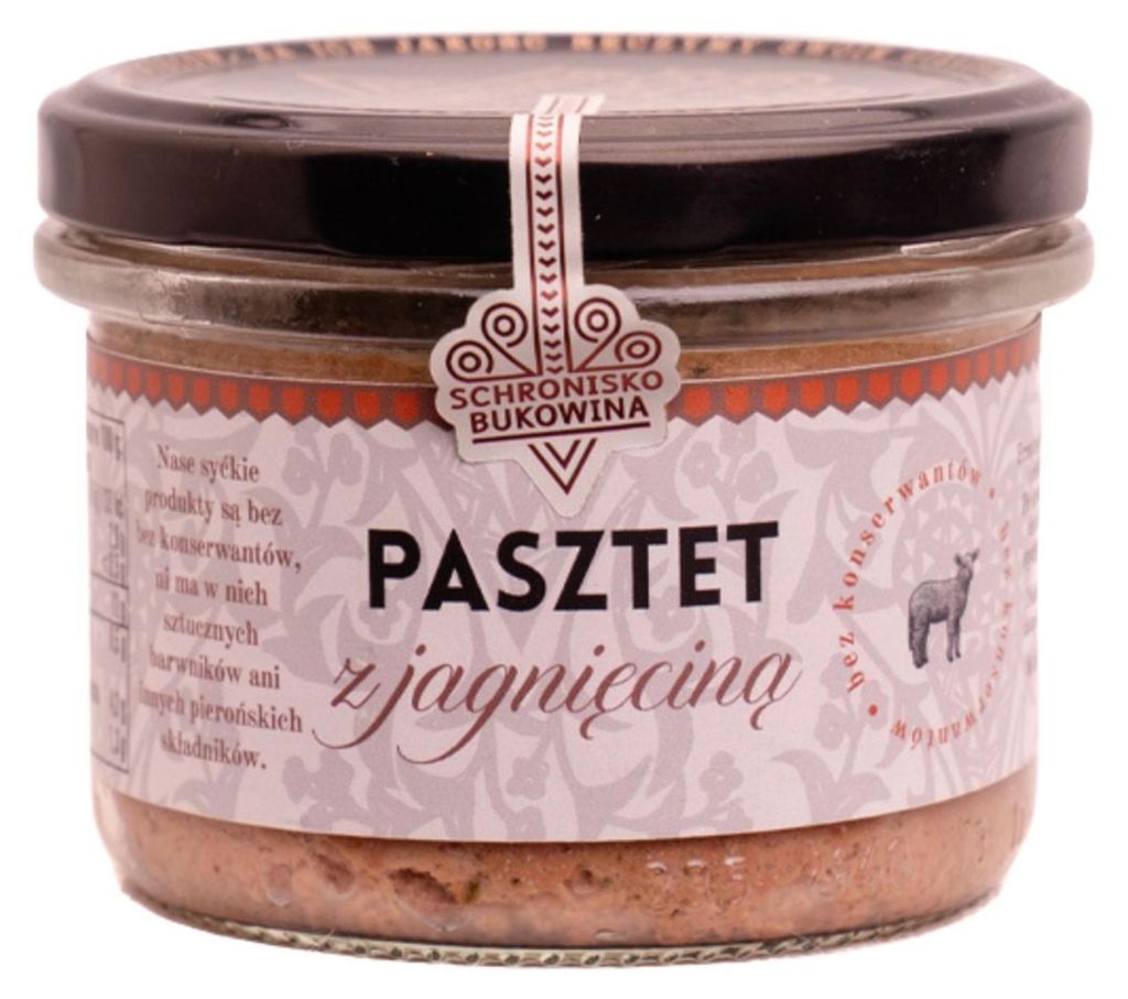 Pâté d'agneau, 180 g - Schronisko Bukowina Image du produit 