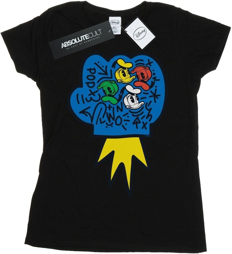 Disney - T-Shirt für Damen BI32296 (XL) (Schwarz)