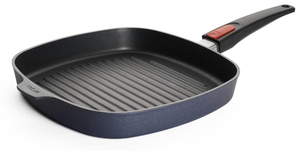 Woll Diamond Lite gietijzeren grillpan, vierkant, met Productafbeelding 