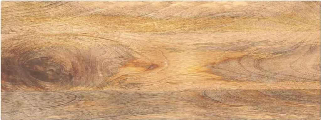 Tischplatte 70x30x3,8 cm Rechteckig Massivholz Mango