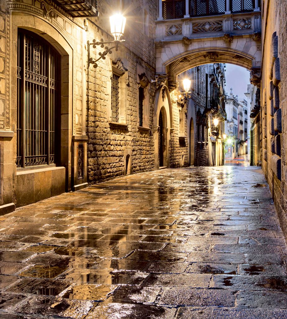 Fototapete - Ancient Street 225x250cm - Vliestapete