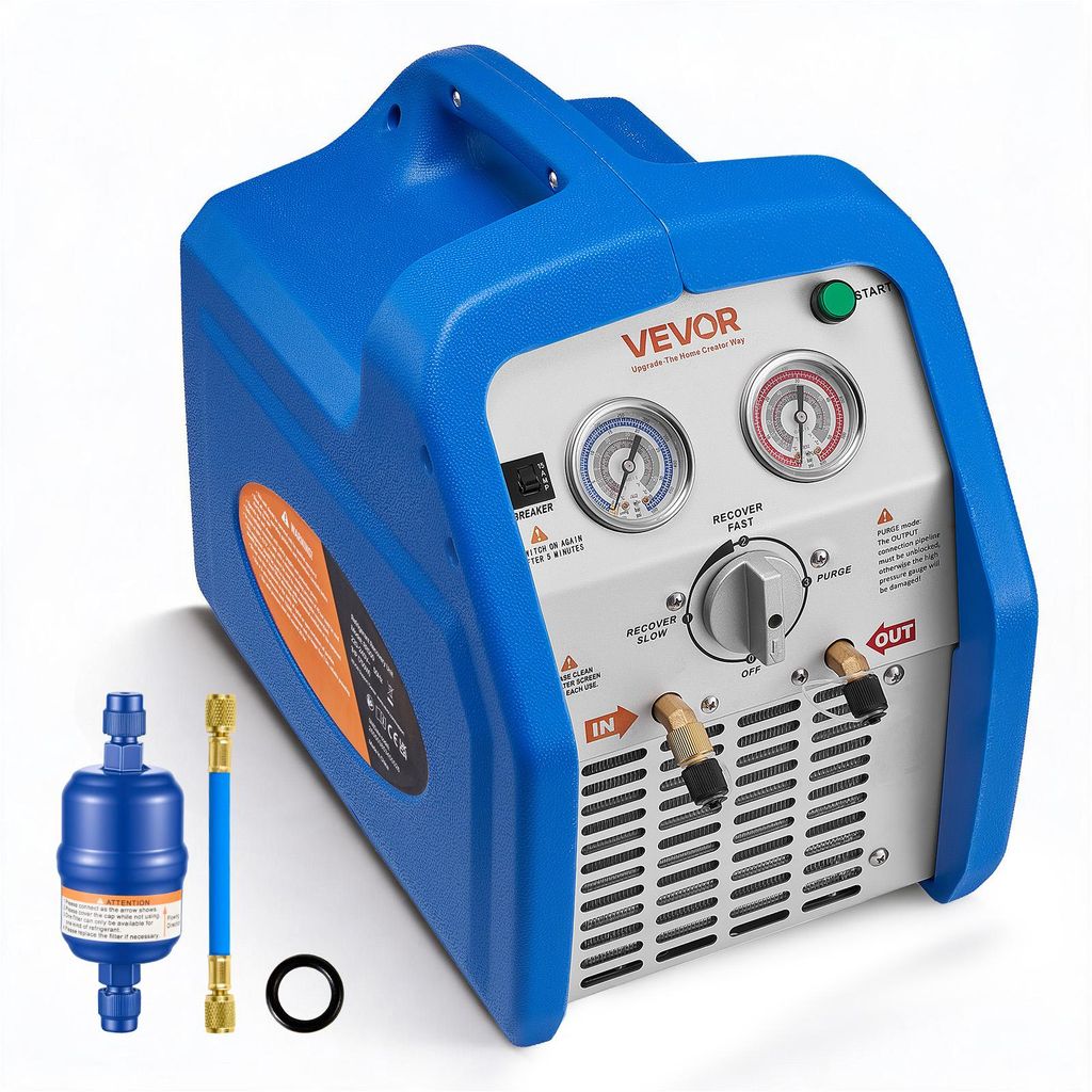 VEVOR Appareil portable de récupération de réfrigérants, Image du produit 
