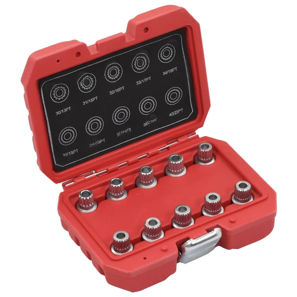 Kit écrous de roue vidaXL en acier renforcé avec serrure de jante BMW 10 pz - 6