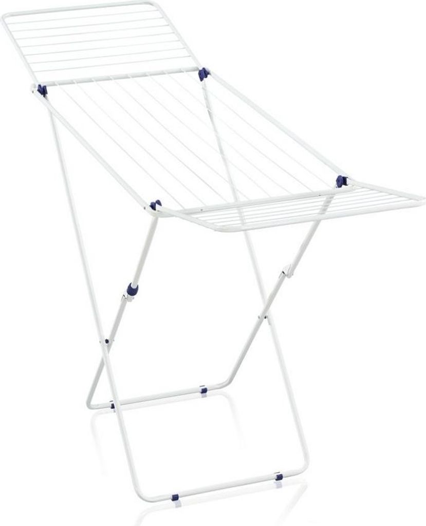 Leifheit 81539 Classic 200 Easy Wäscheständer weiß blau