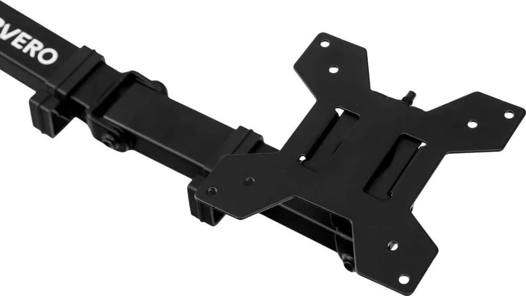 Libérez votre bureau : Support moniteur 2 bras noir pour PC et Mac - 10
