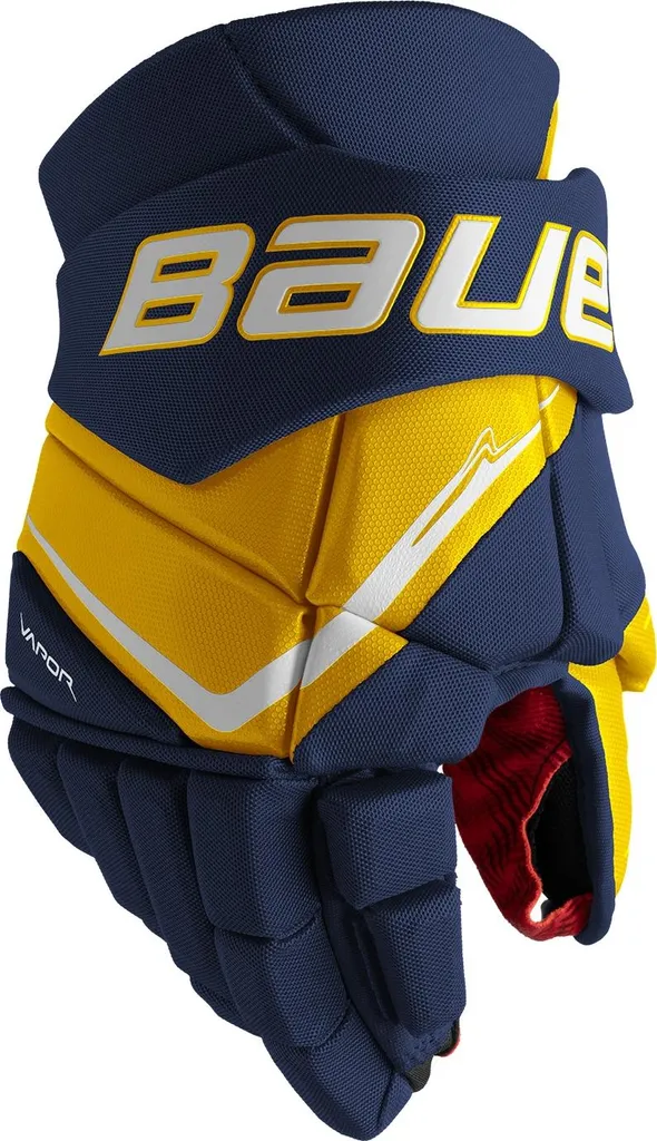Gants Bauer Vapor Fly40 S25 Bleu et Jaune : Protection et Mobilité SR