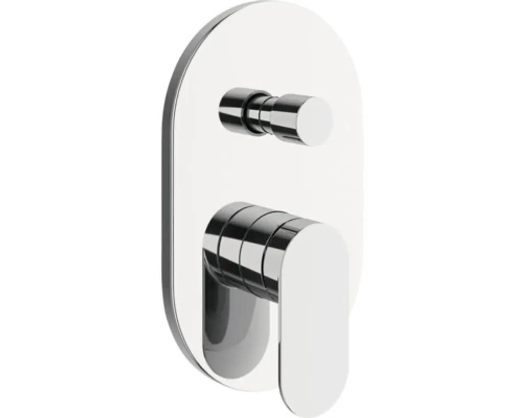 Mitigeur de Douche Encastré RAVAK Chrome II Chromé Modèle Mural X070454