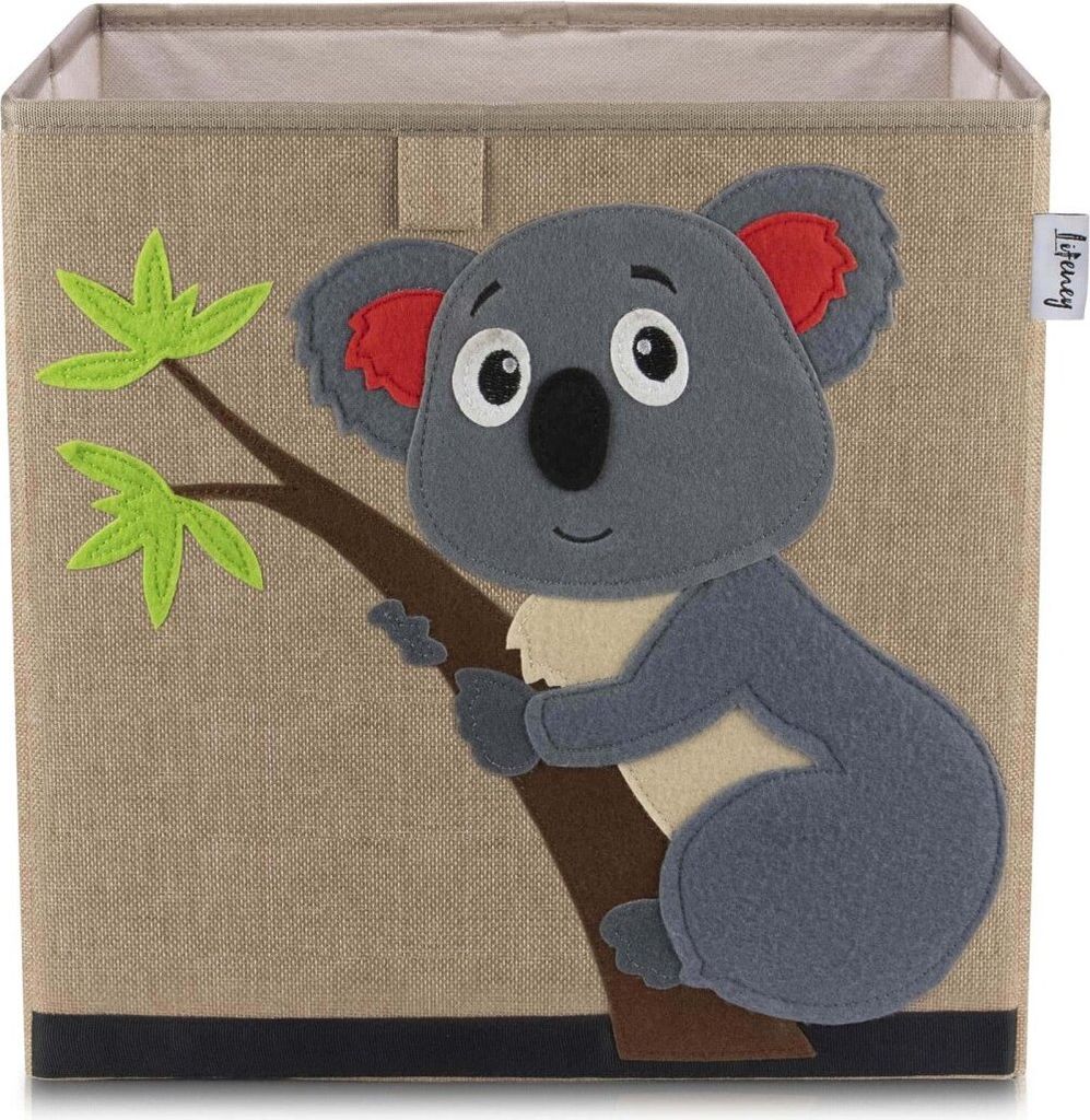 Lifeney Kinder Aufbewahrungsbox I praktische Aufbewahrungsbox für jedes Kinderzimmer I Kinder Spielkiste I Niedliche Spielzeugbox I Korb zur Aufbe...