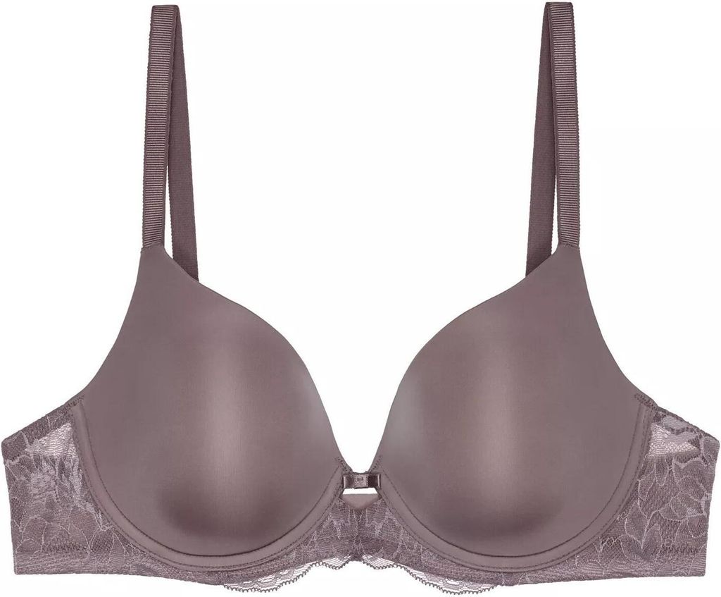 Triumph Amourette Charm WHP01, Farbe: Pigeon Grey 9J/3091, Größe: 85E Bügel-BH mit Halbschale und Einlage