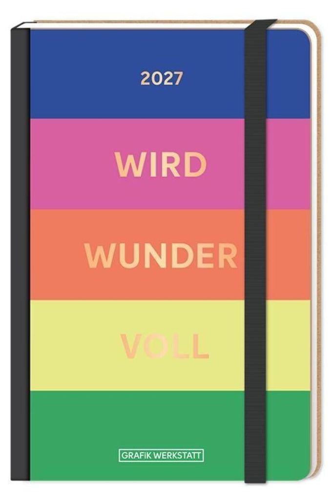 Terminplaner Letterart 2027 wird wundervoll Produktbild 