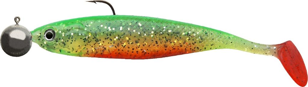 Cormoran Action Fin Shad RTF 13 cm Green Tiger - 2 Stück