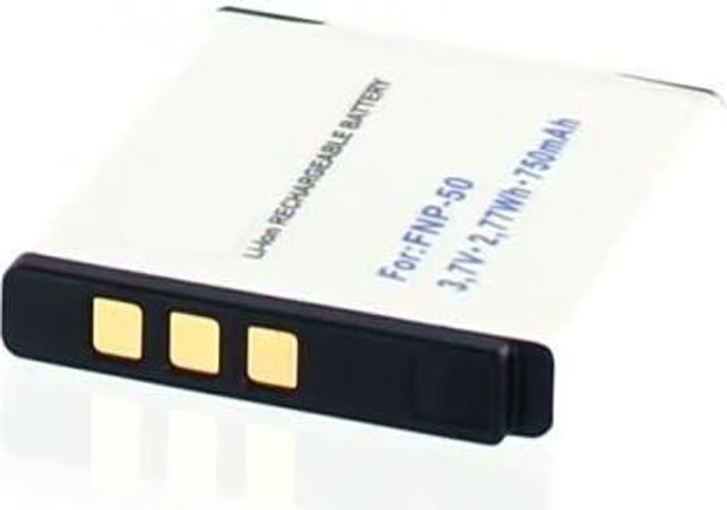 Akku für Pentax D-LI122 Li-Ion 3,7 Volt 700 mAh schwarz