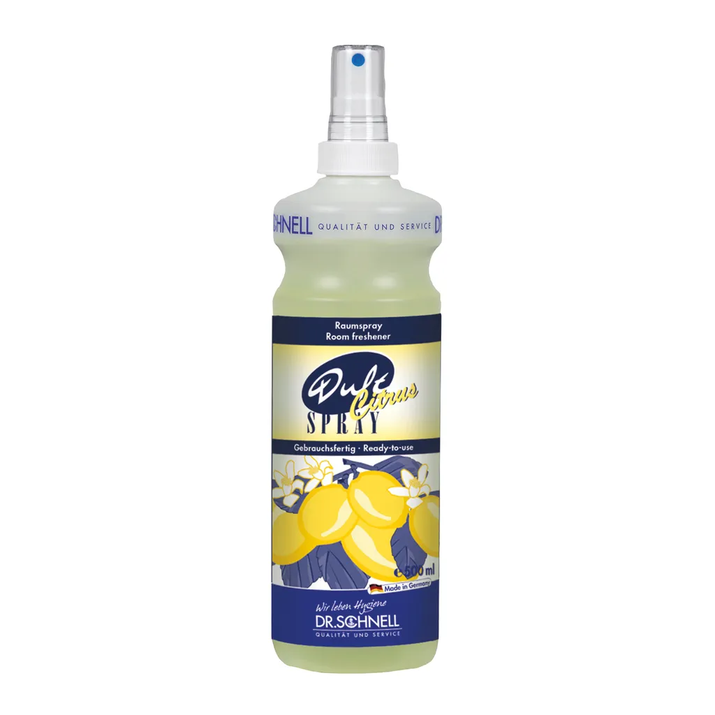 Éliminez les mauvaises odeurs avec le Spray d'ambiance Dr. Schnell Citrus