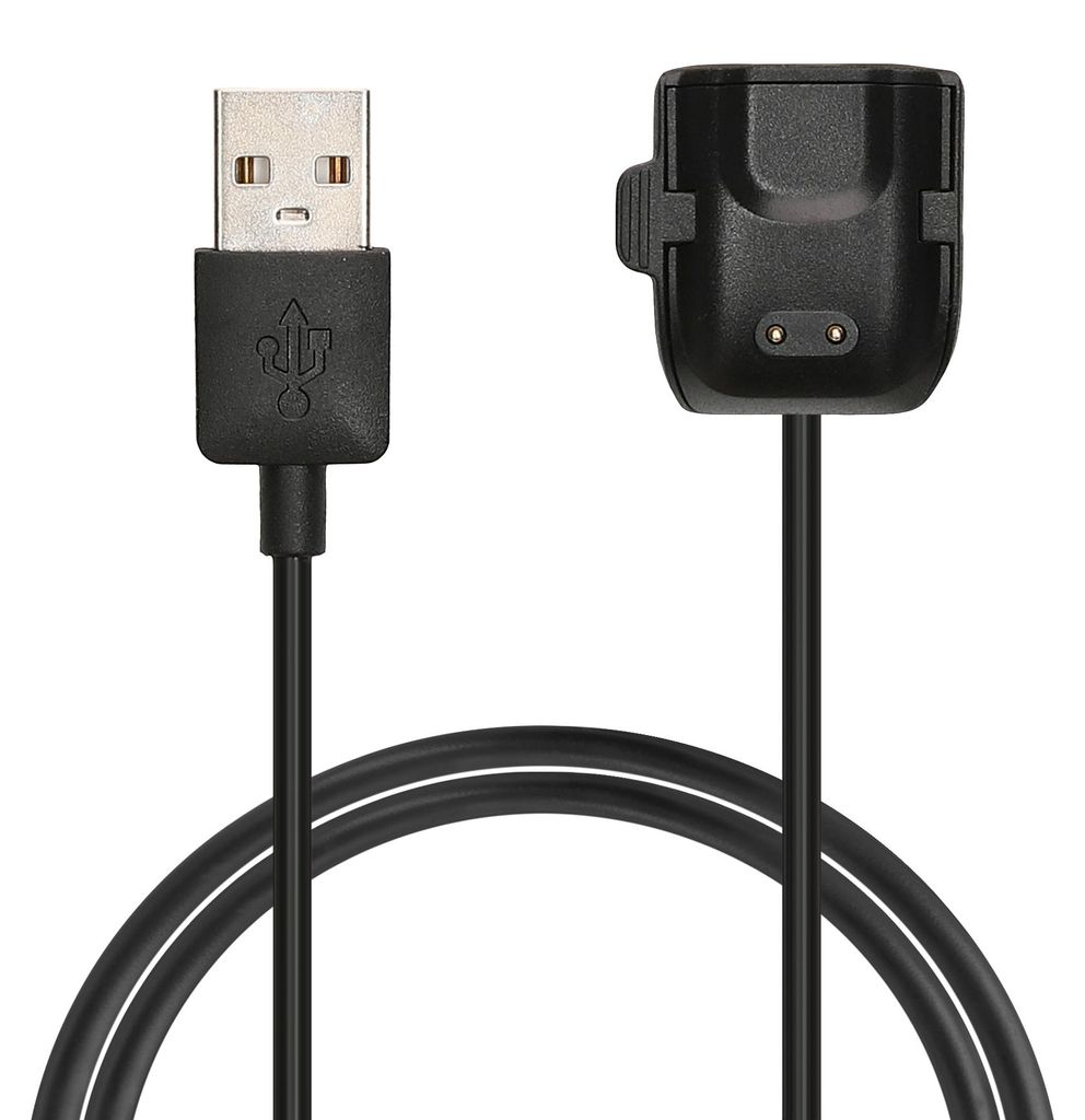 kwmobile Smartwatch Ladekabel für Samsung Galaxy Fit 2 USB Ladekabel für Smartwatch - Smart Watch Aufladekabel - Fitnesstracker Ersatzkabel - Sch...