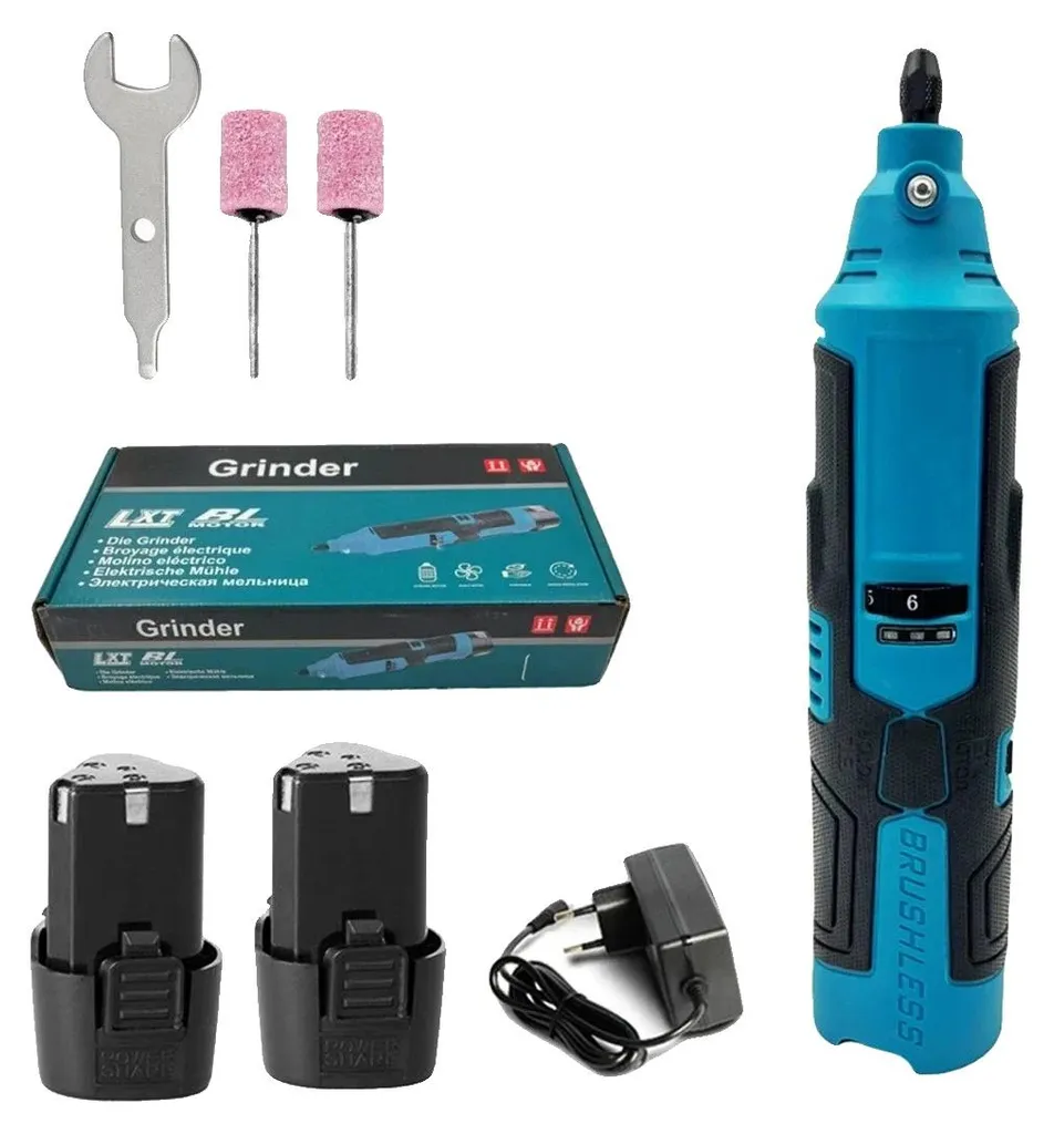 Perceuse sans fil brushless fini les pannes avec ses deux batteries