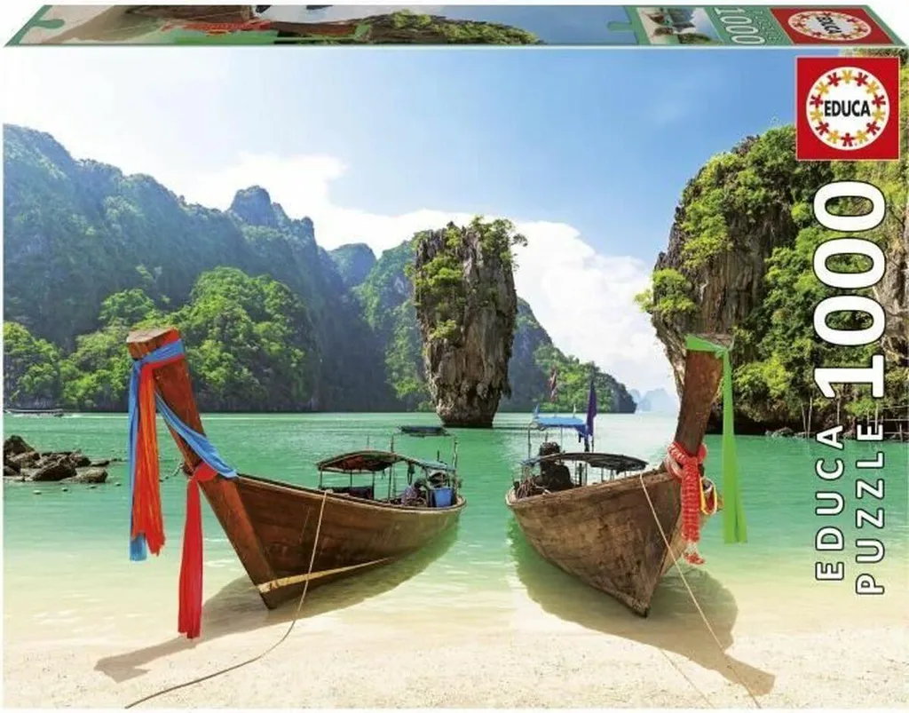 Puzzle Educa 1000 Pièces Isla James Bond Finition Haute Précision Image