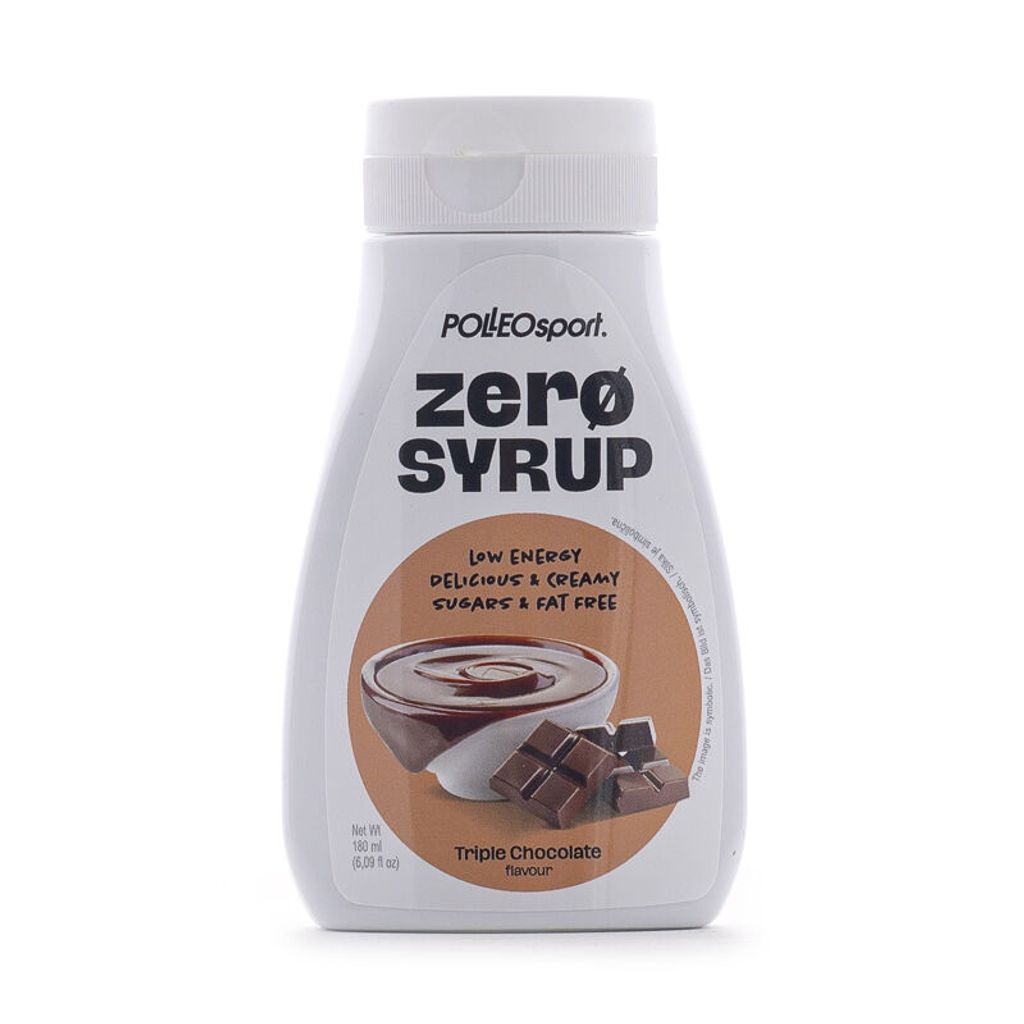 Polleo Proseries Zero Syrup, 180 ml - Triple Chocolate
