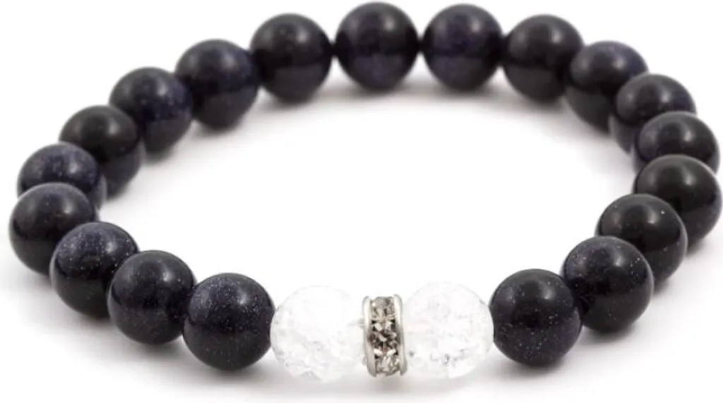 Bracelet Bien-être Aventurine et Cristal - Accessoire Mode Féminin