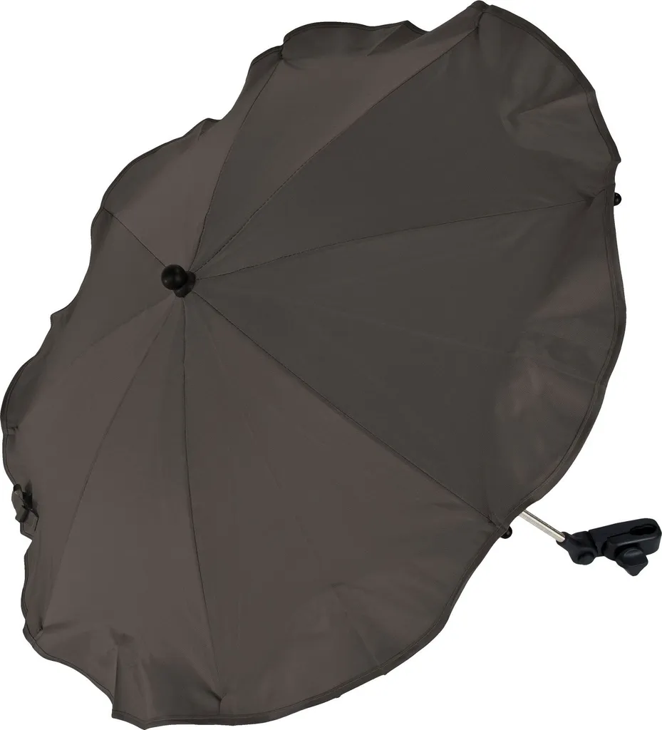 Parasol de Jardin Altabebe Basic Gris pour Terrasse et Balcon Ombragé