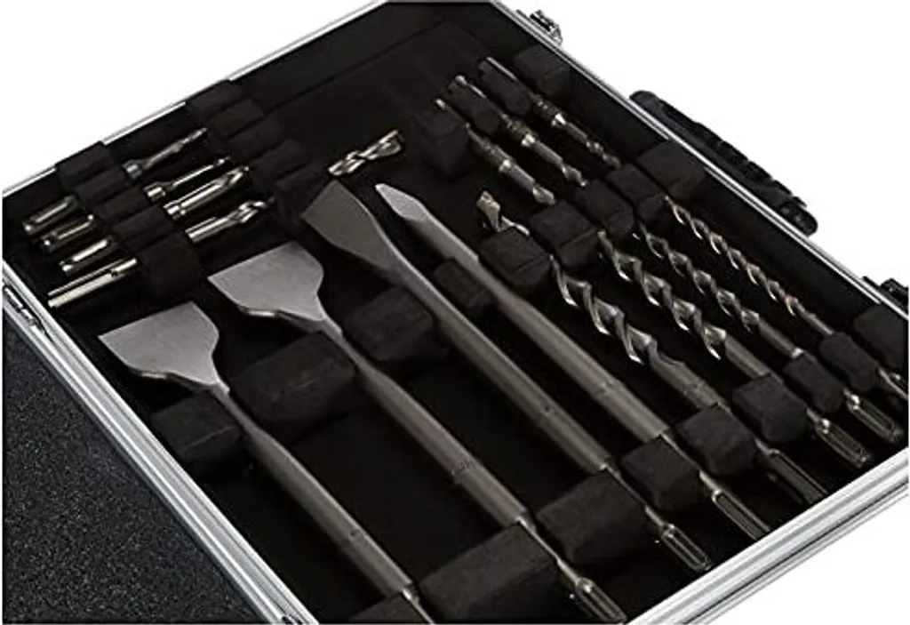 Set de 15 burins et forets SDS-plus DeWalt - Coffret de perçage complet - 8