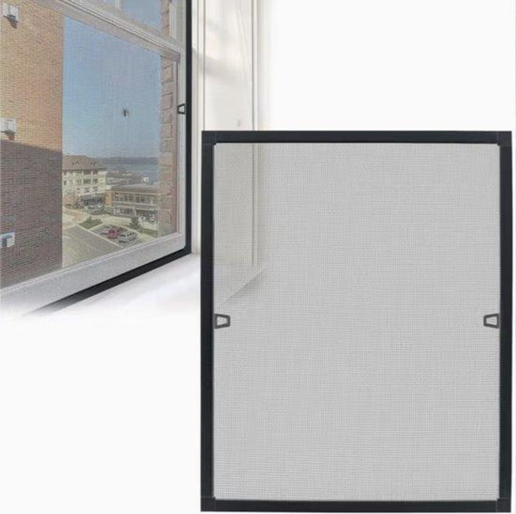 Aluminium Insectenschutznet für Fenster & Türen | Transparents Gitter | Boorloos, Dauerhaft | Für Heim, Büro und Gewerbe