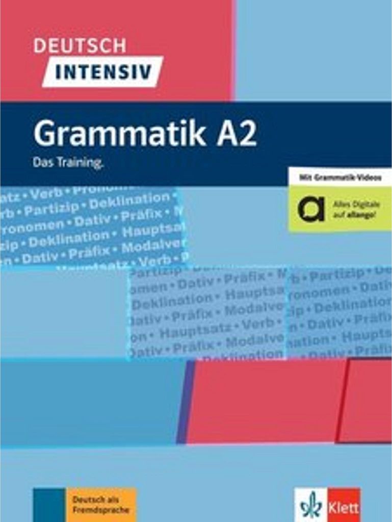 Deutsch intensiv Grammatik A2. Buch + online Immagine del prodotto 