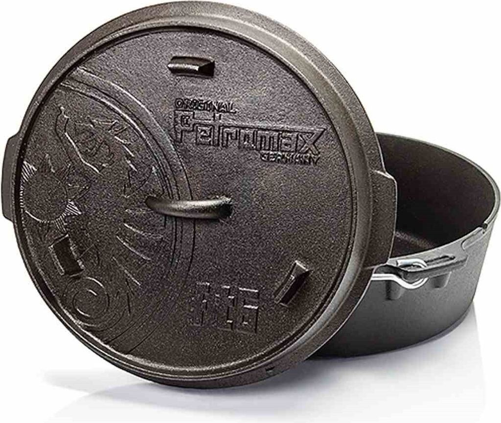 Petromax -  Garnek żeliwny z płaskim dnem 1,6 l Zdjęcie produktu 