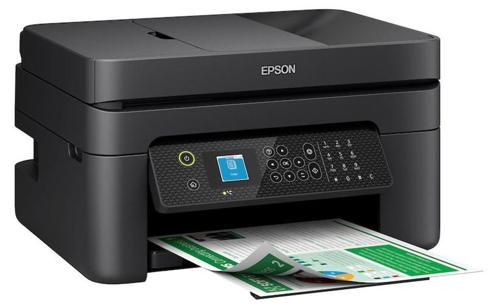 WorkForce WF-2930DWF (schwarz, USB, WLAN, Scan, Kopie, Fax) Produktbild 