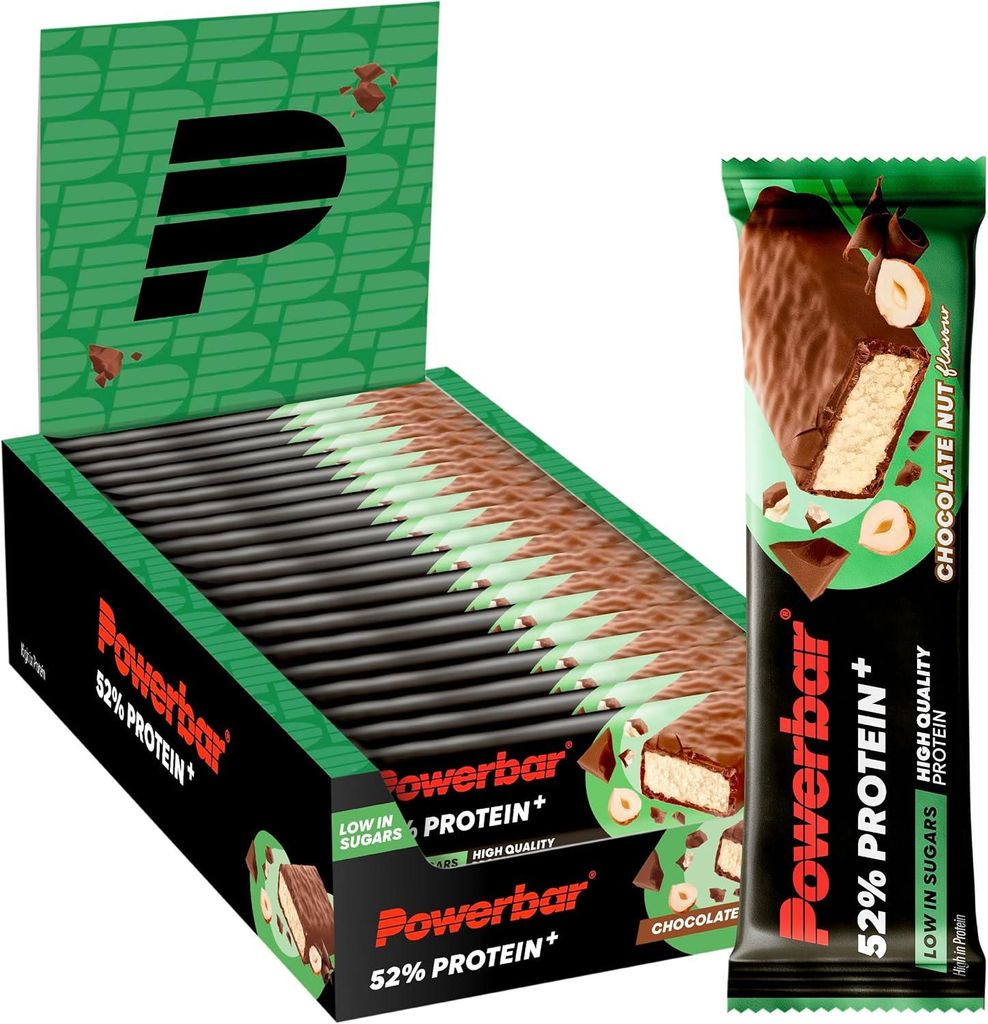 PowerBar 52% Protein Plus, confezione da 20 barrette da 50 Immagine del prodotto 