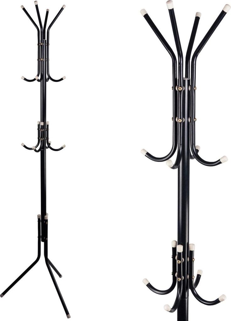 Stehend Kleiderständer Schwarz Flur