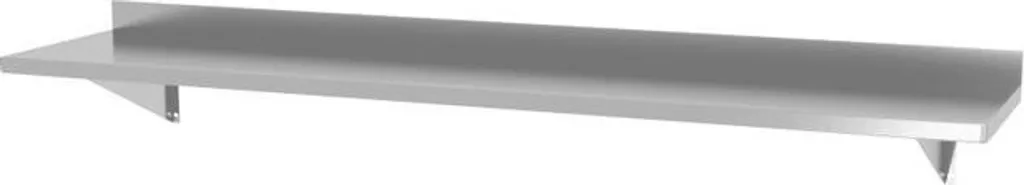 HENDI Scaffale a parete, con 2 staffe, 1200x300x(H)250mm - 3