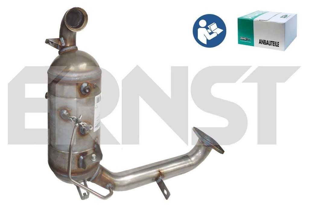ERNST 910088 Dieselpartikelfilter DPF für FORD Focus II Schrägheck (DA, HCP, DP) Euro 4 Abgasanlage Diesel