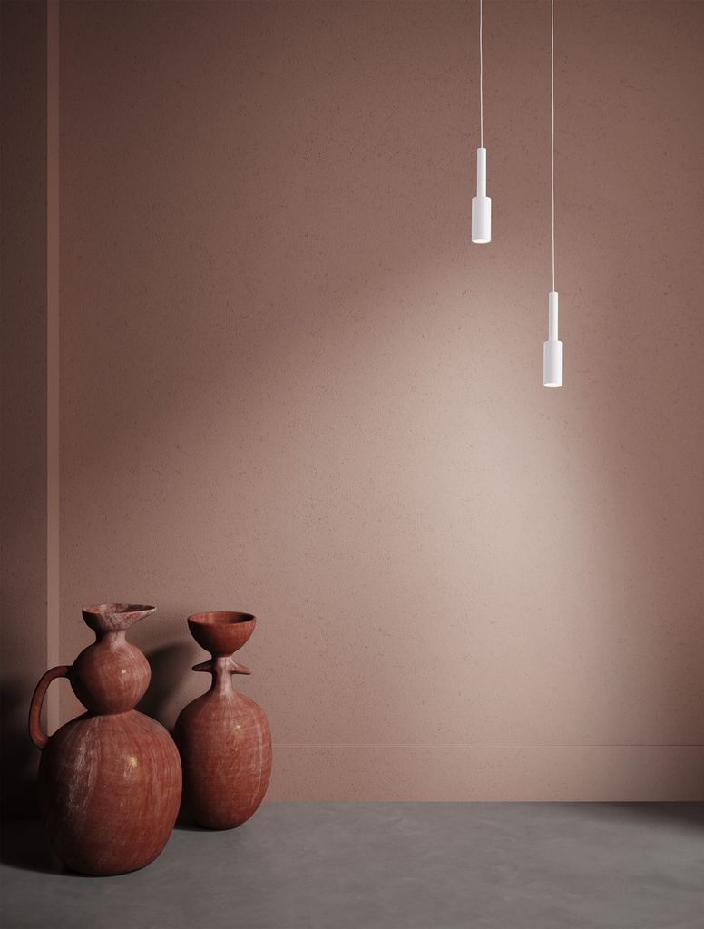 Nova Luce JOY LED Pendelleuchte Weiß 7W Warmweiss 200x4cm Produktbild 