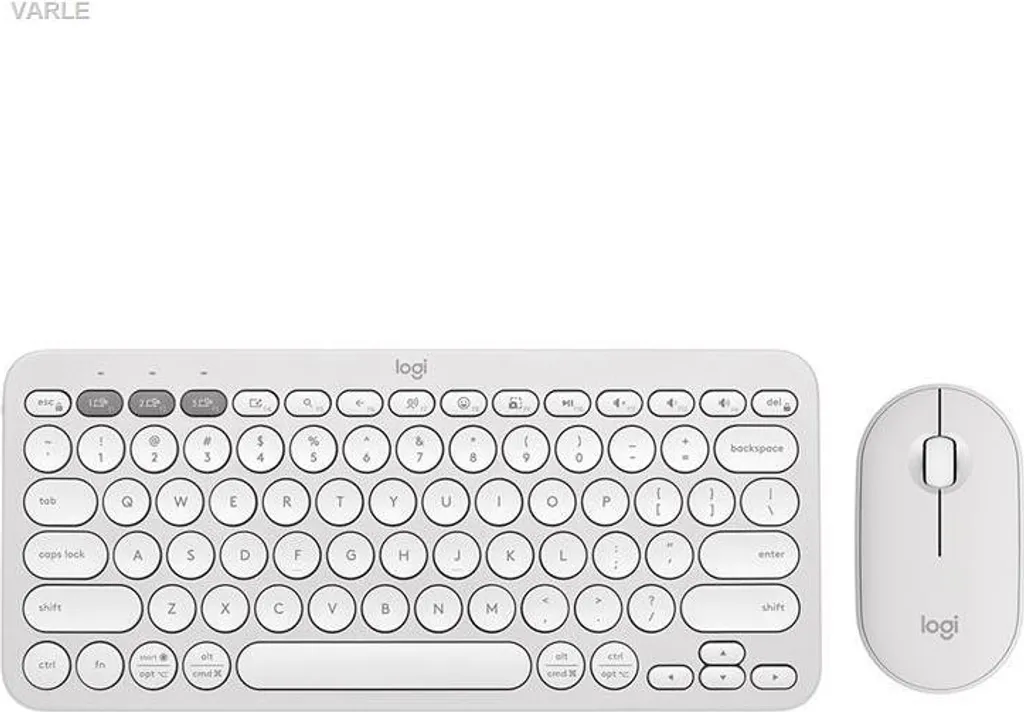 Clavier Souris sans fil Logitech Blanc : Libérez votre espace de bureau