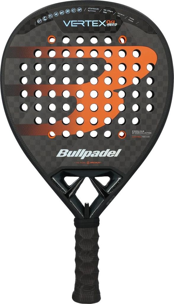 Bullpadel Padel Schläger Vertex 04 Hybrid 2025, 365-375g, Produktbild 