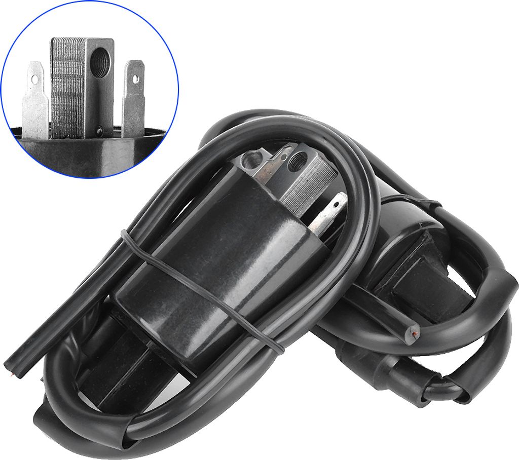 2Pcs Zündung Kürzere & Längere Spulen Fit für Yamaha Virago 1100 XV1100 1986-1999