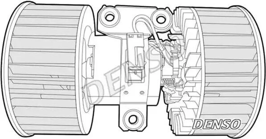 Moteur ventilateur habitacle pour BMW E39 et E53 - Pièce DENSO OE 12V