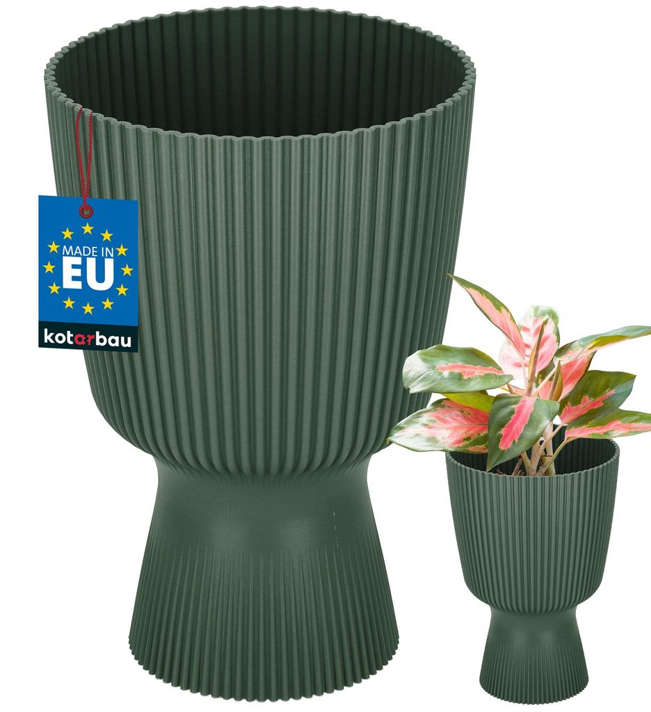 KOTARBAU® Blumentopf ⌀ 14cm Orchideentopf Übertopf für Produktbild 
